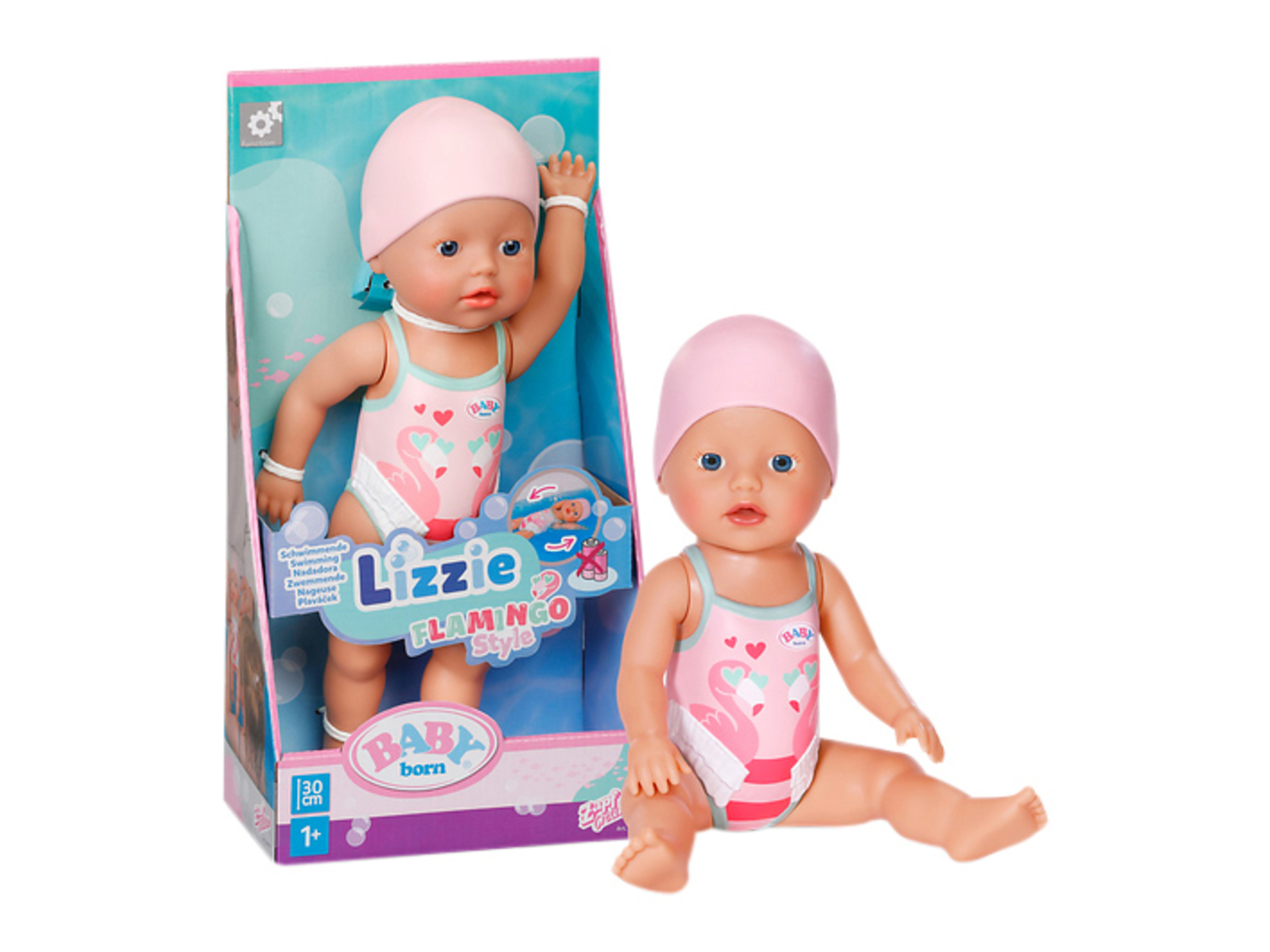 Baby Born Panenka My First Swim Girl Lizzie