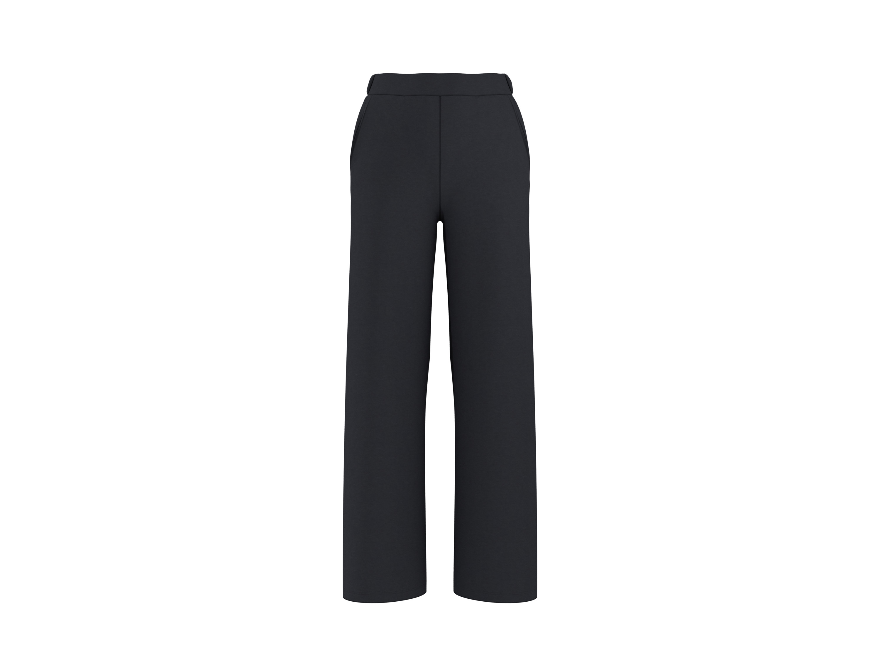 Esmara® Dámské kalhoty "Wide Leg" (černá, XS (32/34))