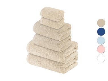 LIVARNO home Sada froté ručníků, 6dílná