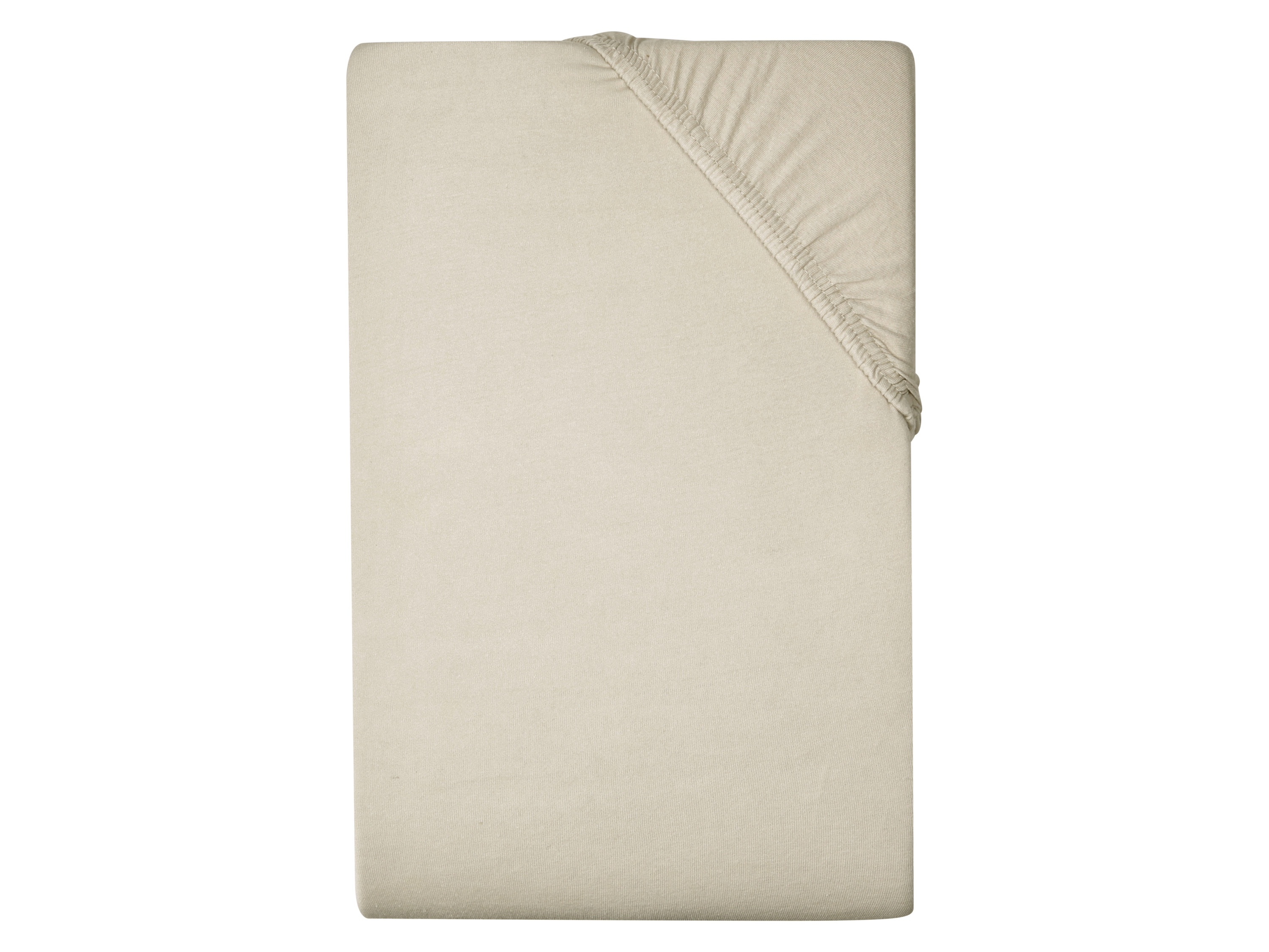 Livarno® Žerzejové napínací prostěradlo, 180-200 x 200 cm (béžová)