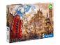 1000dílná puzzle s obrázky London Eye, Tower Bridge a červených telefonních budek.