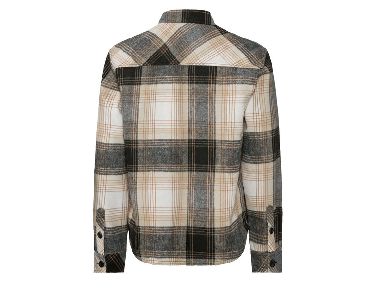  Zobrazit na celou obrazovku LIVERGY® Pánský flanelový overshirt - Obrázek 4