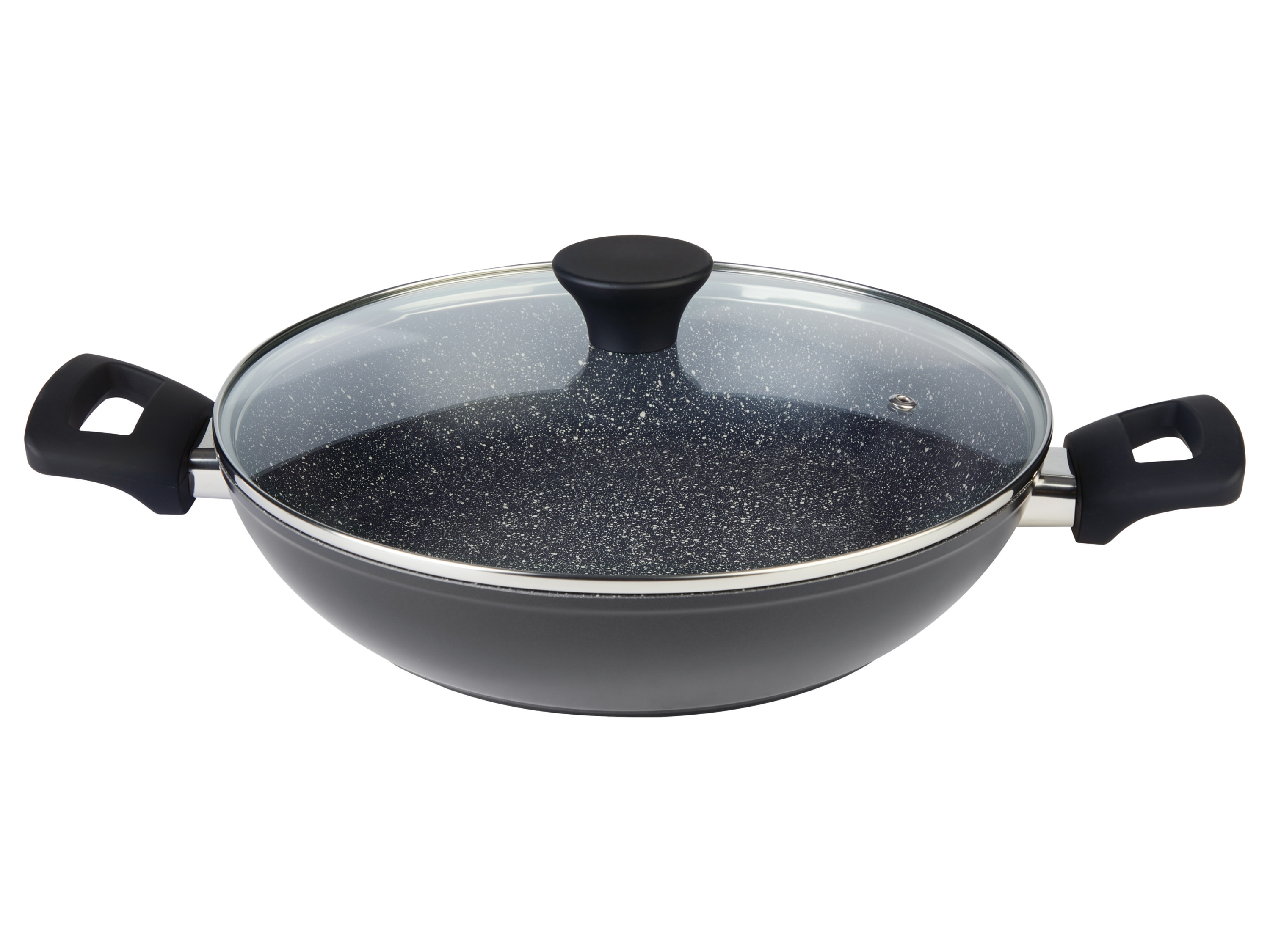 Silvercrest® Servírovací pánev z hliníkové litiny, Ø 28 cm, Ilag® (černá)