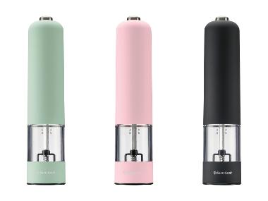 SILVERCREST® Elektrický mlýnek na sůl a pepř pastelový