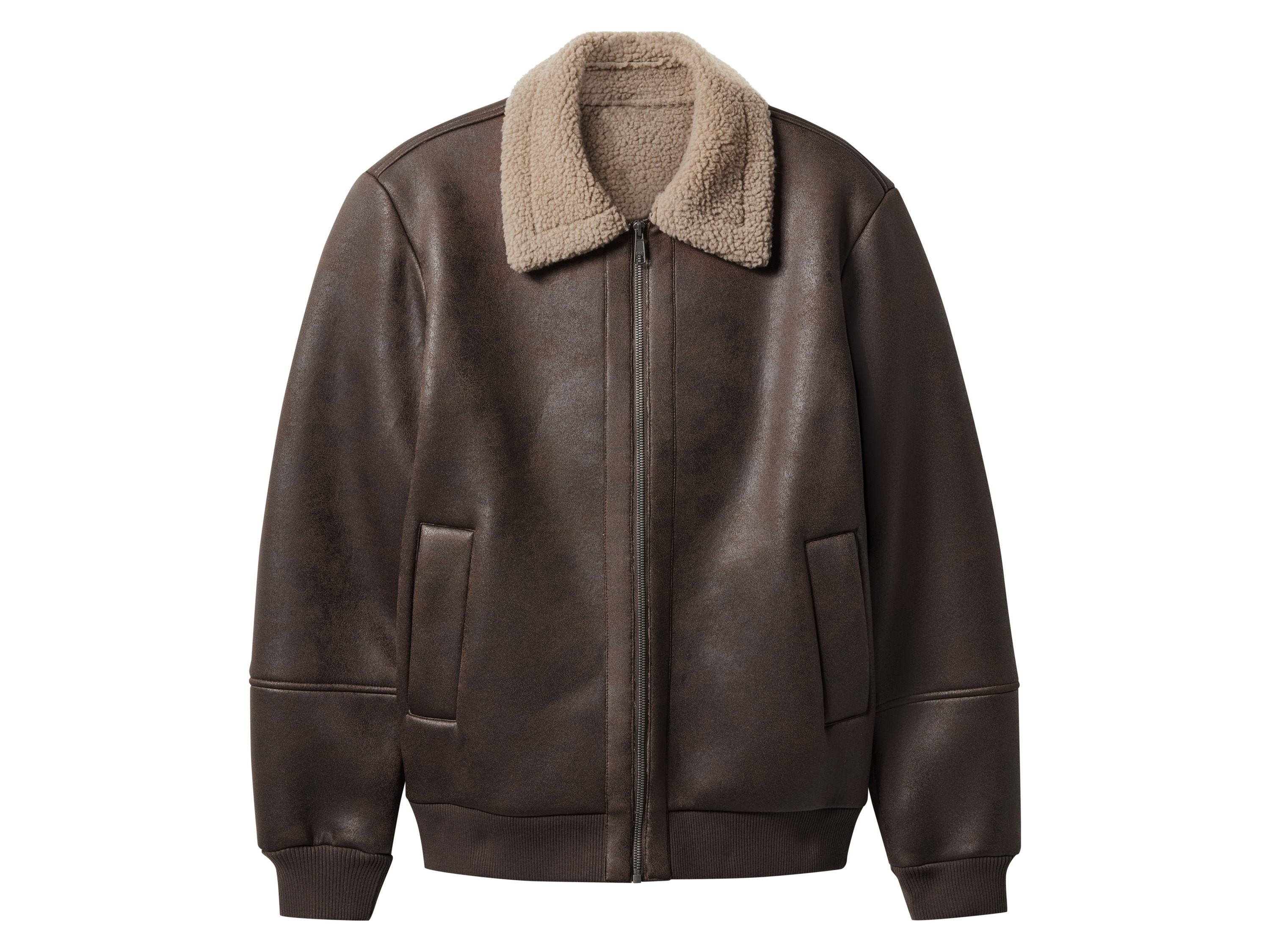 esmara Men Pánská bunda „Biker" (hnědá, XXL (60/62))