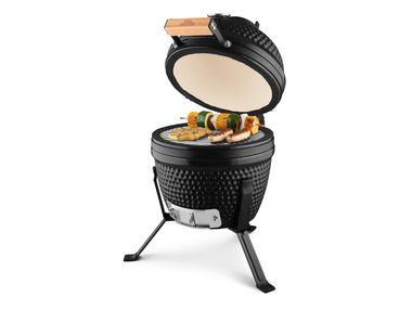 GRILLMEISTER Keramický gril na dřevěné uhlí, Ø 26,5 cm