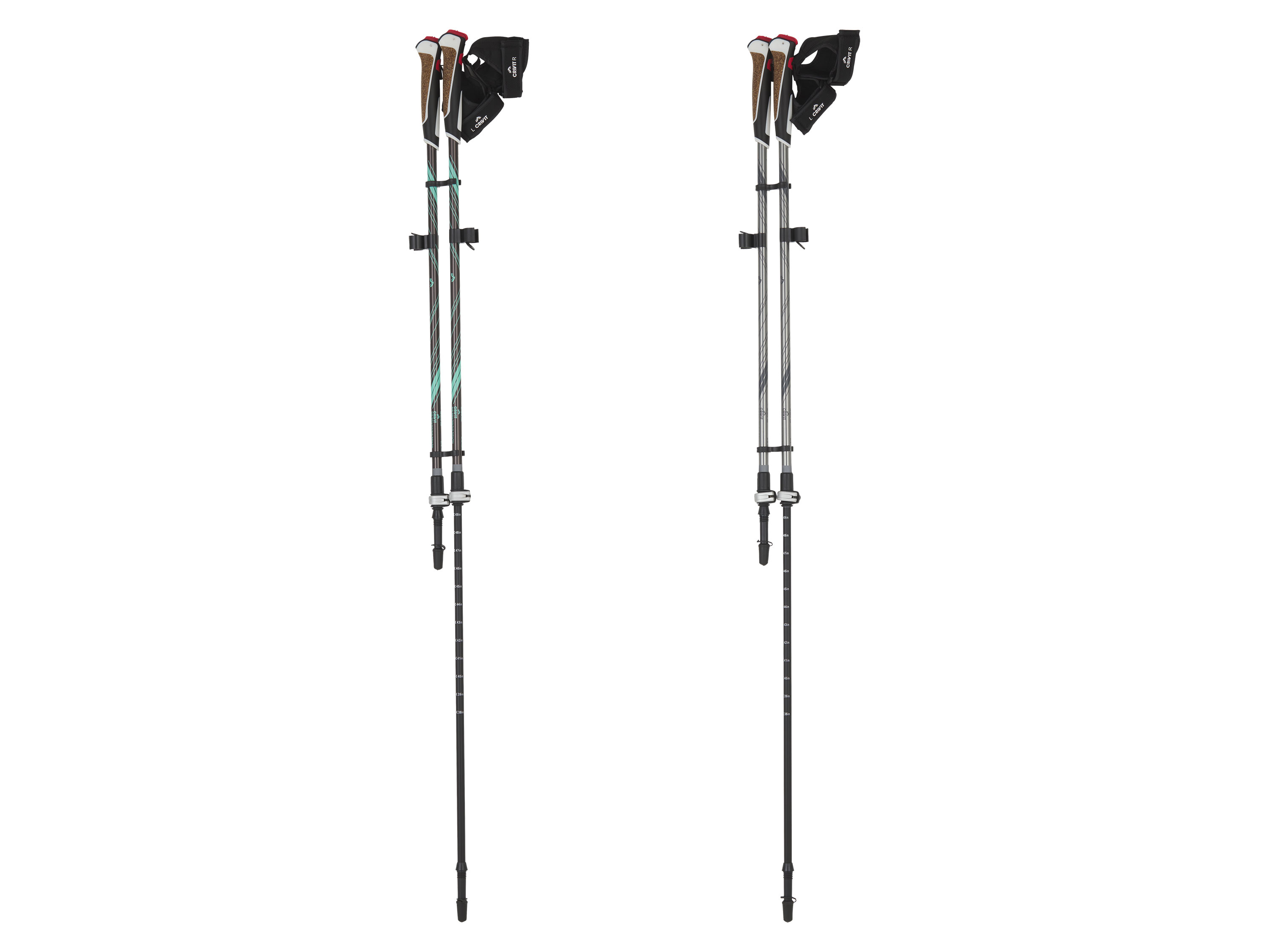 CRIVIT Karbonové hole na Nordic Walking