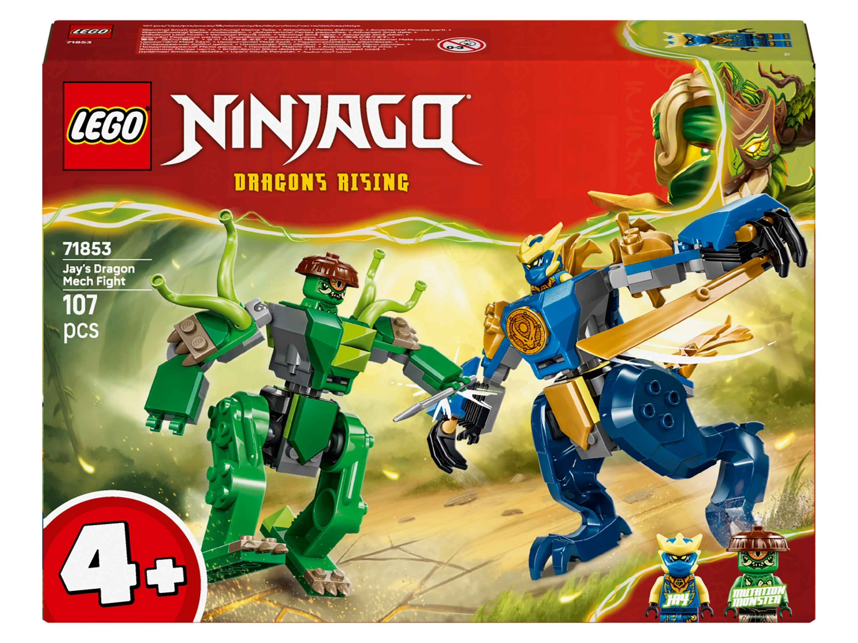 Lego® Ninjago 71853 Jay a boj v dračím robotickém obleku