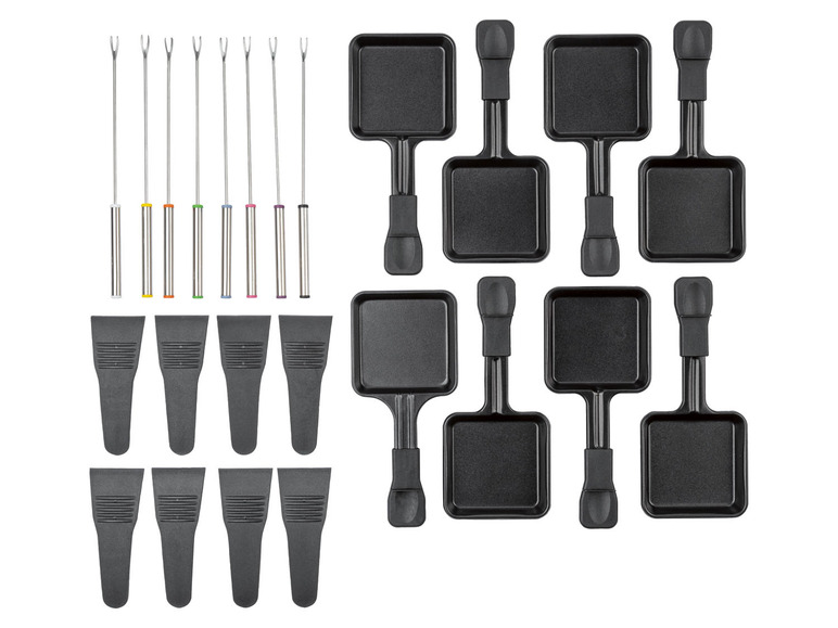  Zobrazit na celou obrazovku SILVERCREST® KITCHEN TOOLS Kombinovaný gril na fondue a raclette SRFG 1400 A1 - Obrázek 6