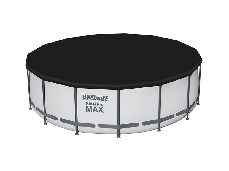  Zobrazit na celou obrazovku Bestway Bazén s příslušenstvím Steel ProMAX™ s filtračním zařízením a schůdky, Ø 4,57 x 1,22 m - Obrázek 2