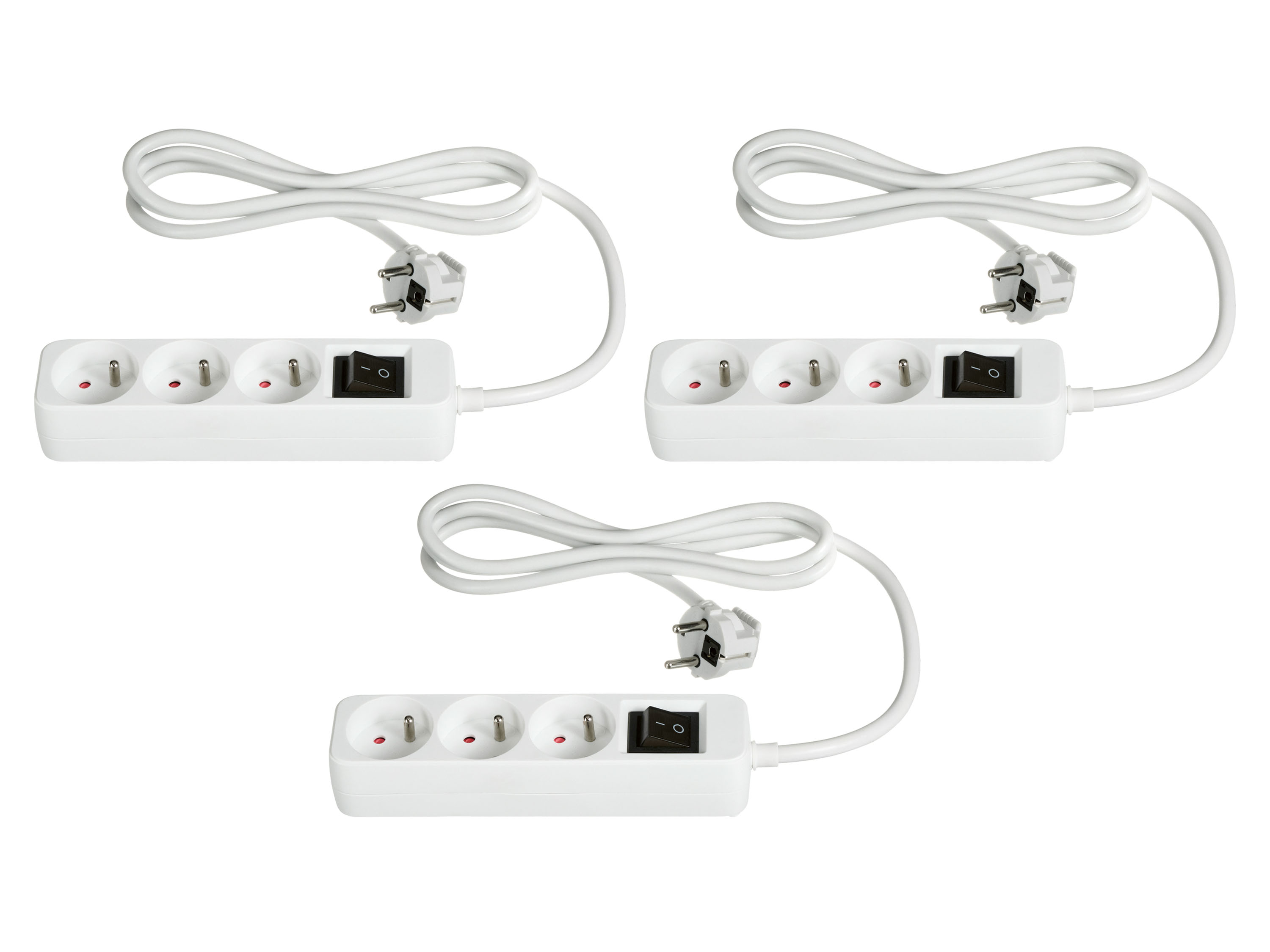Tronic® Zásuvková lišta (bílá)
