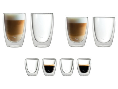 Mövenpick Termo sklenice na Latte Macchiato 2 ks / Cappuccino 2 ks / Espresso 4 ks