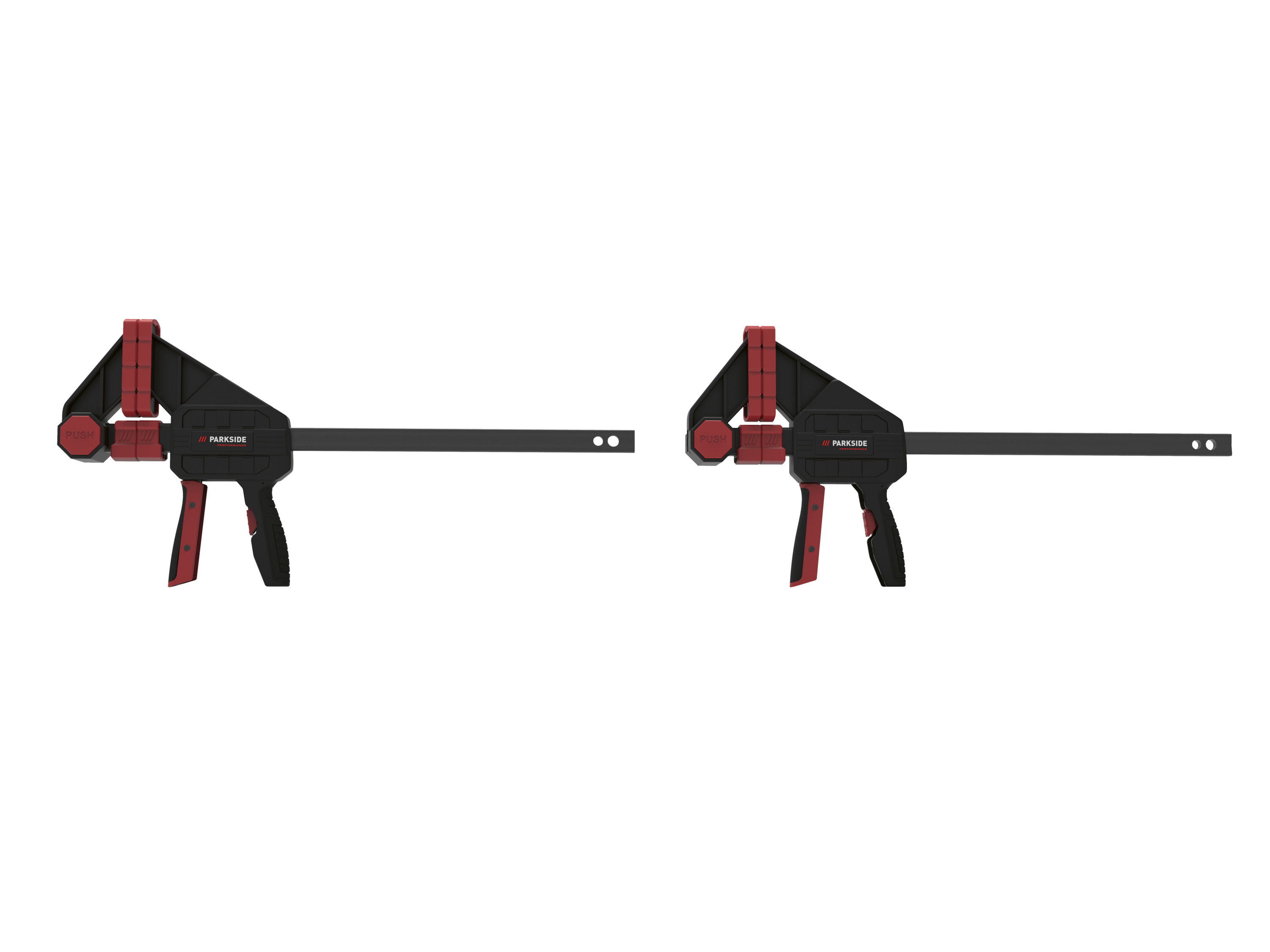 Parkside Performance® Jednoruční svorka, 1150 mm / Sada jednoručních svorek, 550 mm, 2dílná (sada jednoručních svorek 550 mm, 2dílná)