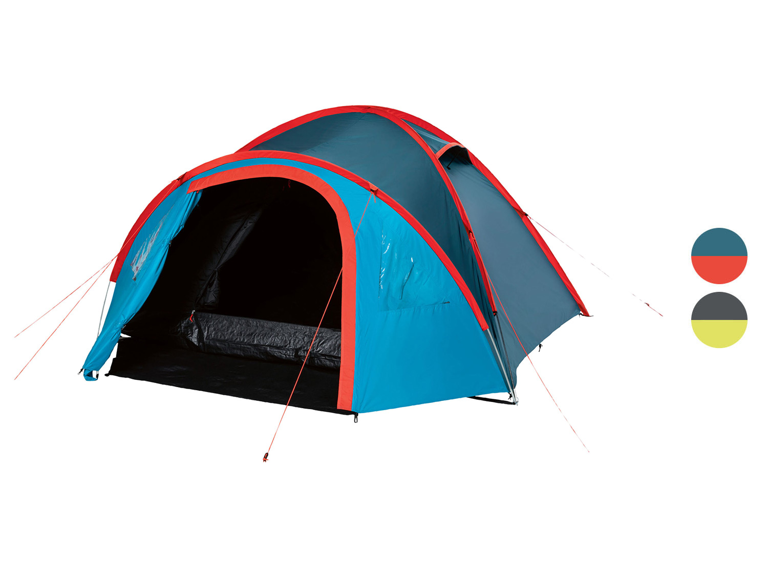 ROCKTRAIL® Zatemněný stan s dvojitou střechou pro 4 osoby