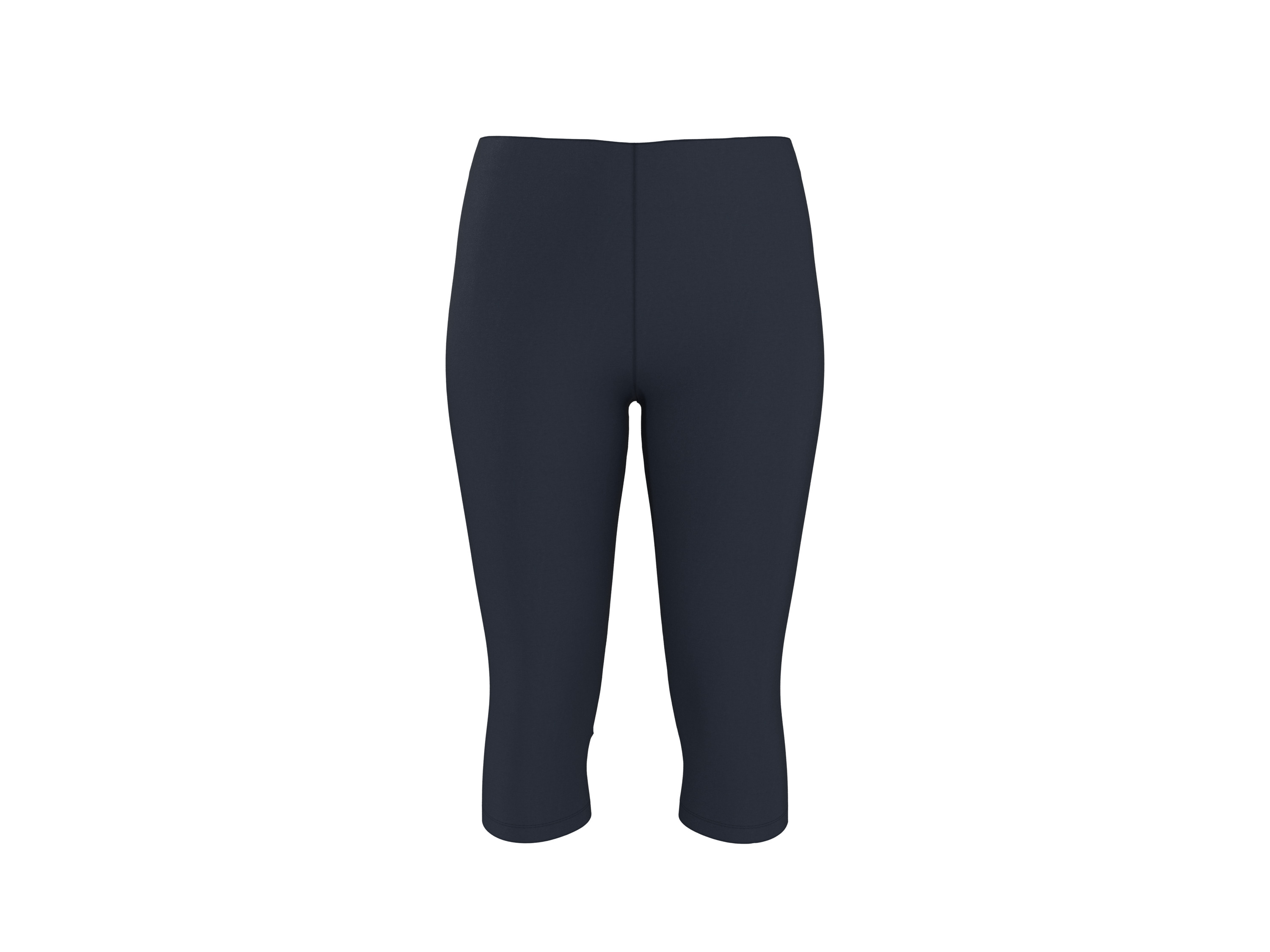 esmara® Dámské capri legíny s BIO bavlnou (navy modrá, L(44/46))