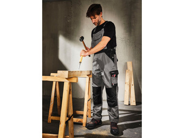 PARKSIDE® Pánské pracovní kalhoty s laclem