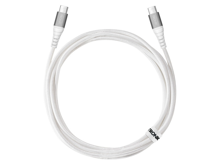  Zobrazit na celou obrazovku TRONIC® Nabíjecí a datový kabel USB-C, 1,8 m, textilní, 480 Mbps - Obrázek 5
