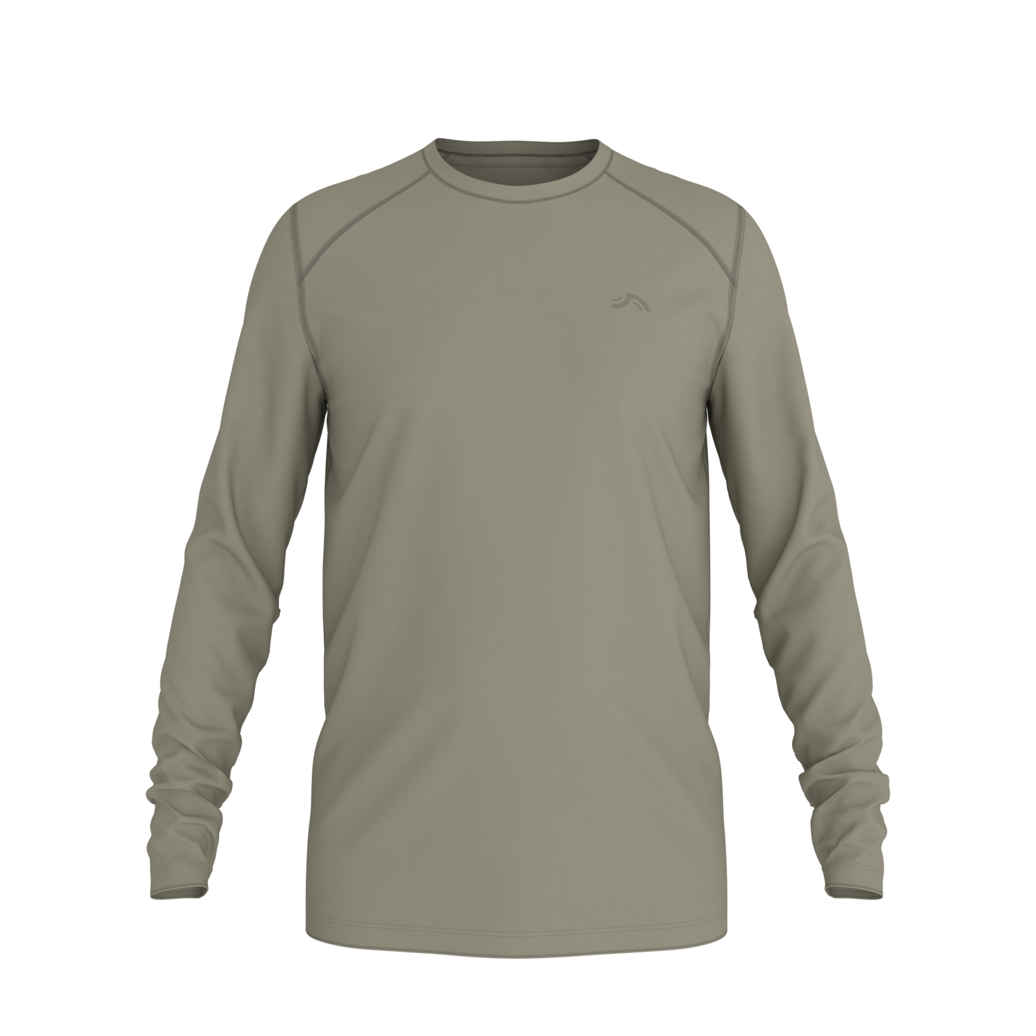Crivit Pánské funkční termo triko (khaki, S (44/46))