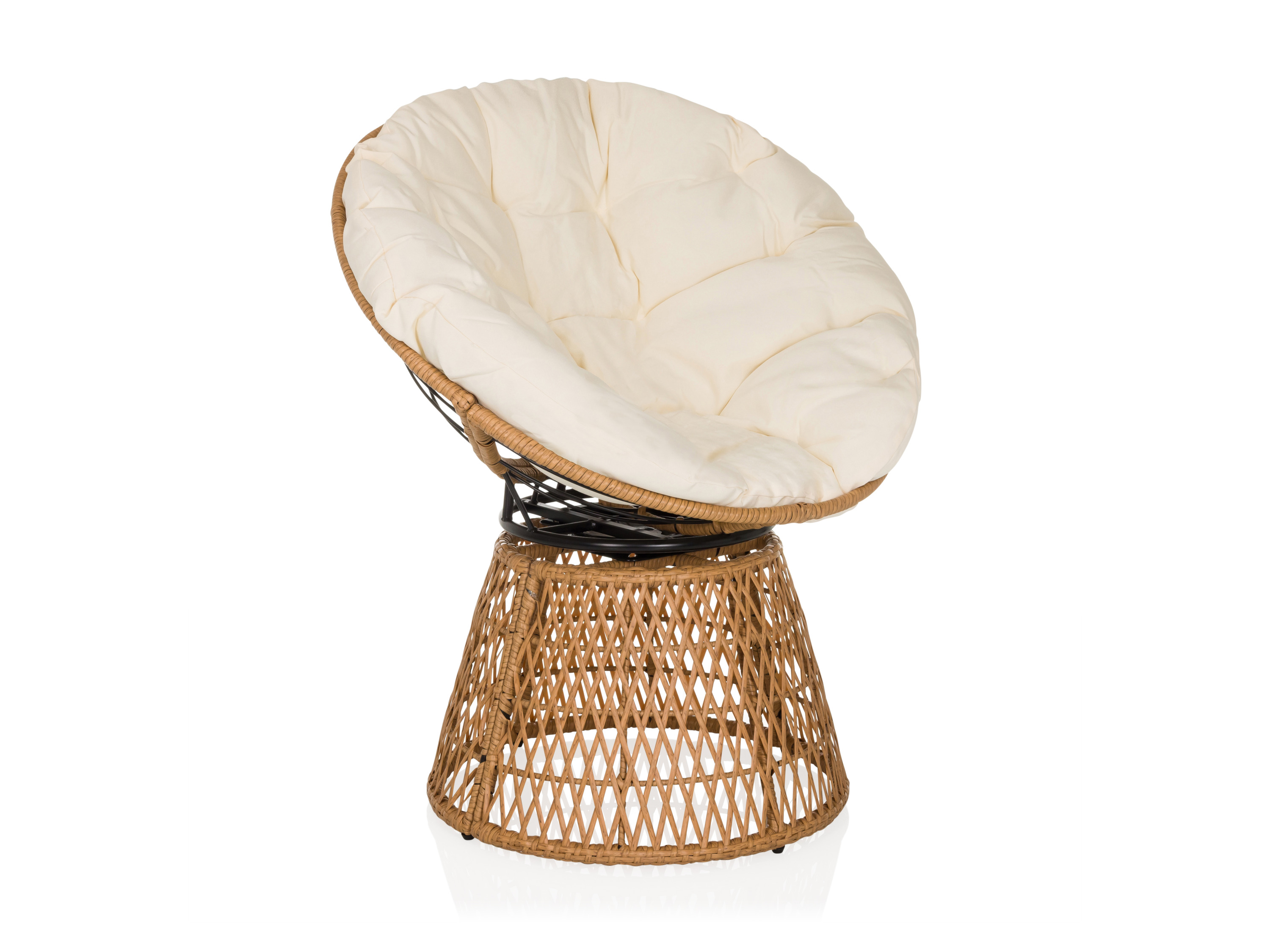 hjh Living Ratanové křeslo Weavora (béžová)