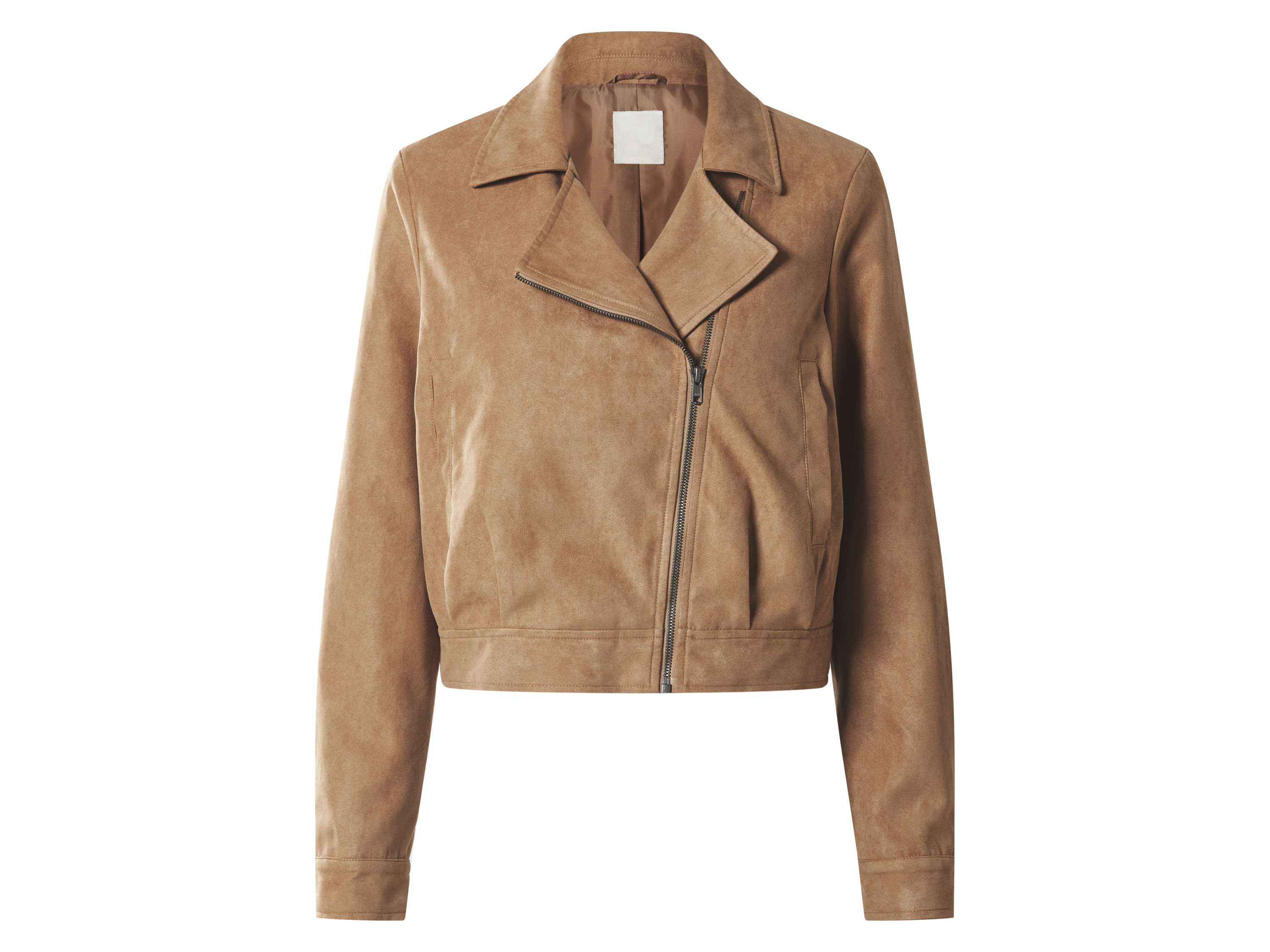 esmara® Dámská velurová bunda (hnědá, XS (32/34))