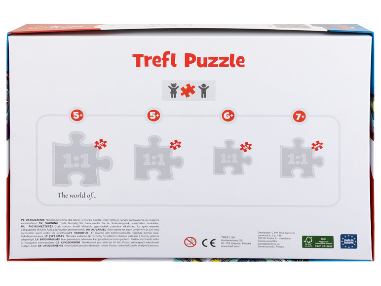  Zobrazit na celou obrazovku Trefl Puzzle, 100 dílků - Obrázek 3