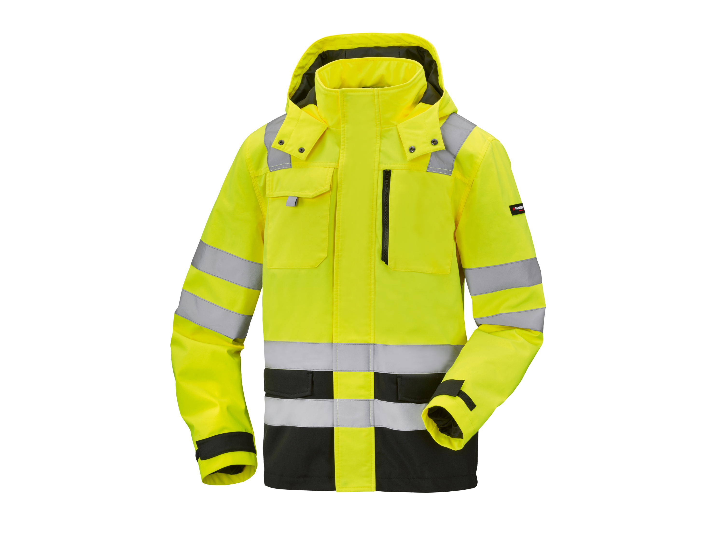 Parkside Performance® Pánská softshellová výstražná bunda (žlutá, M (48/50))