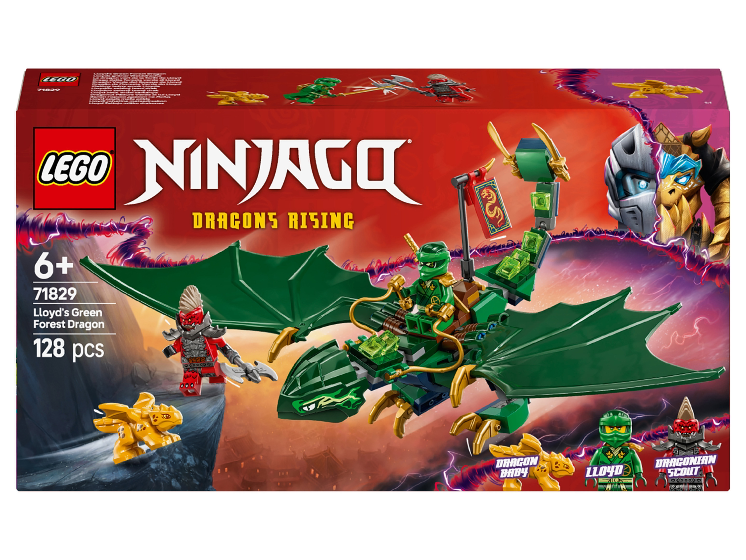 Lego® Ninjago 71829 Lloydův zelený lesní drak dětské stavebnice od výrobce LEGO® NINJAGO Lego® Ninjago 71829 Lloydův zelený lesní drak