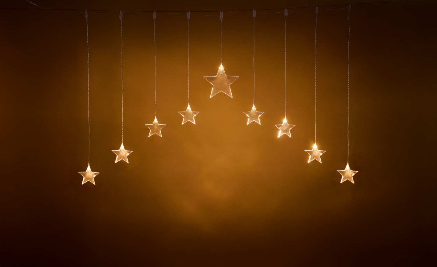 Livarno® Světelný LED závěs (hvězda / teplé bílé světlo)