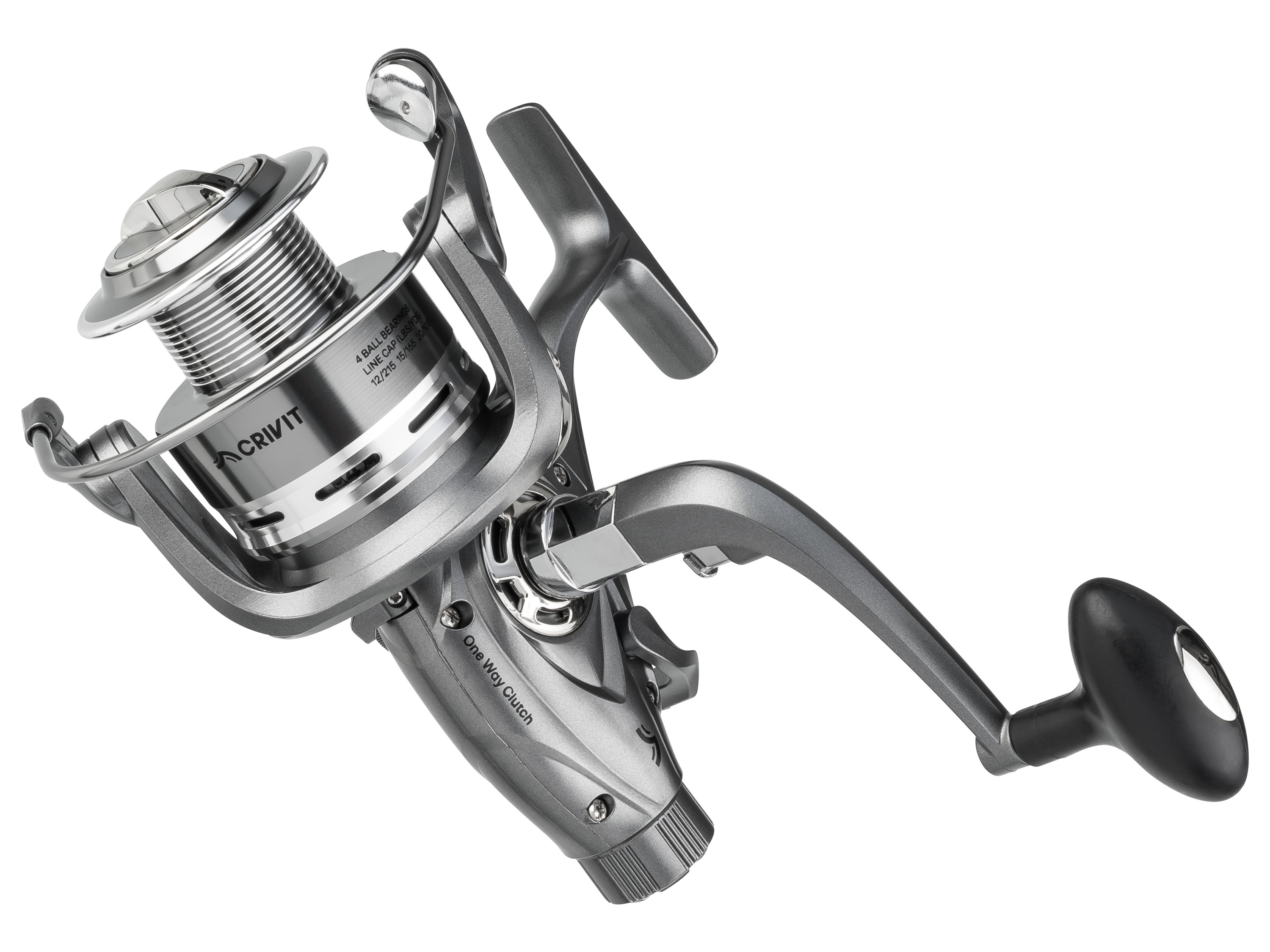 Crivit Volnoběžný rybářský naviják (volnoběžný naviják 5000-S)