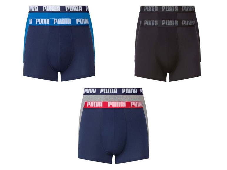  Zobrazit na celou obrazovku Puma Pánské boxerky, 2 kusy - Obrázek 1
