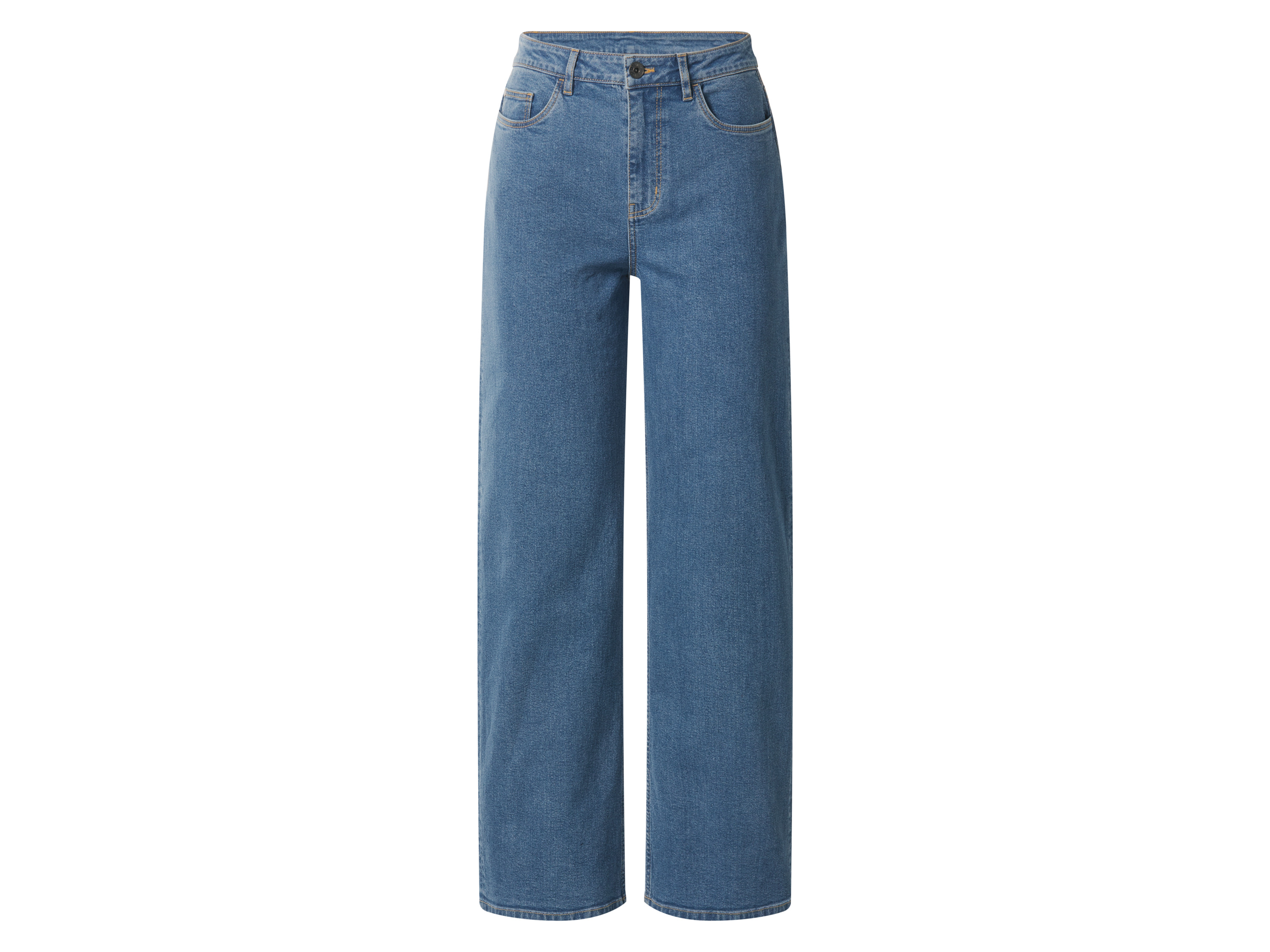 Esmara® Dámské džíny "Wide Leg" (modrá, 38)