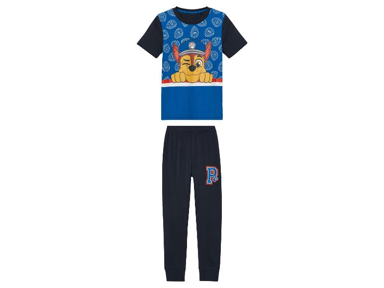 Pyžamo s krátkým rukávem pro chlapce s potiskem Paw Patrol.