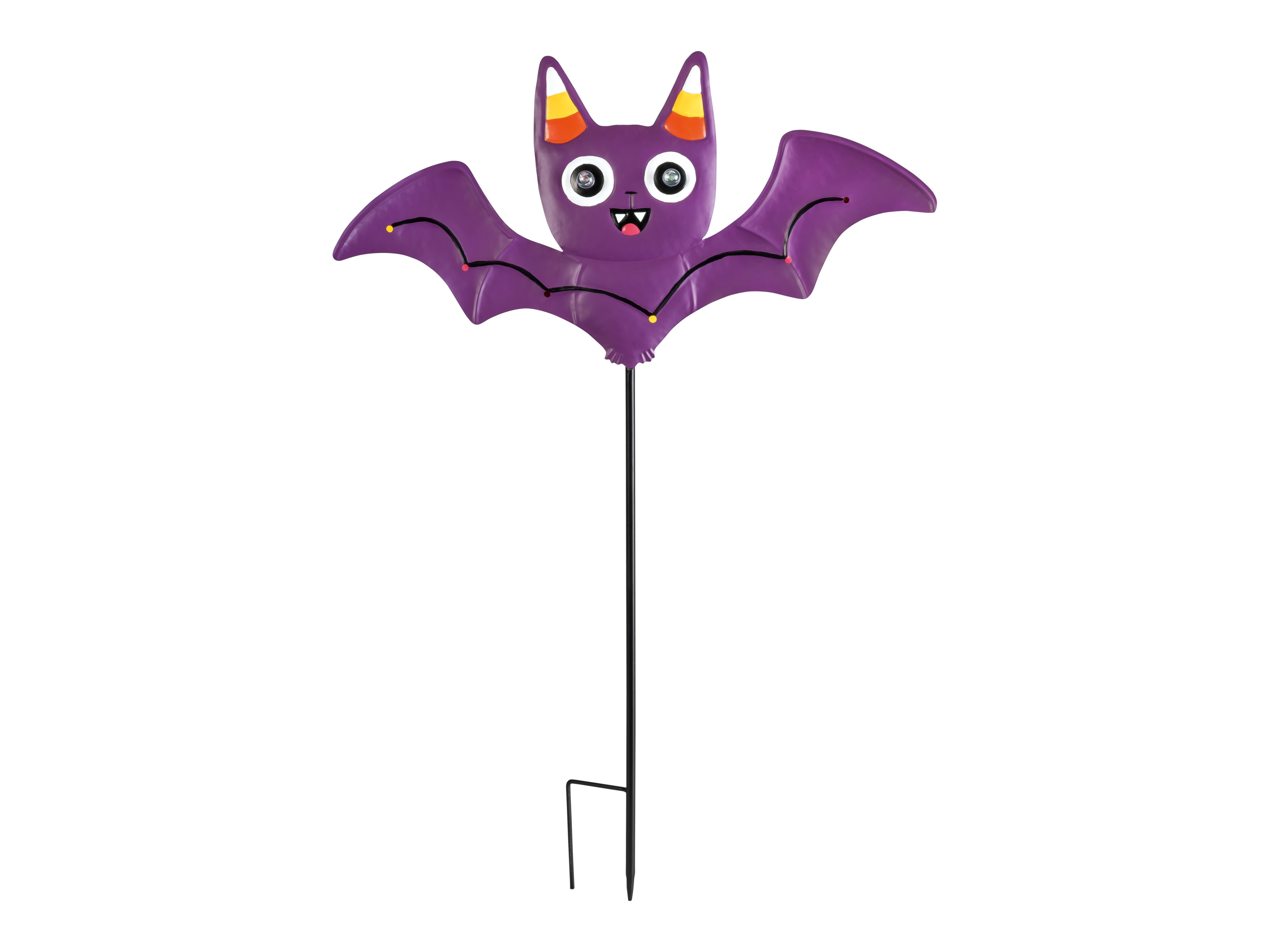 Halloweenská zahradní dekorace (netopýr)