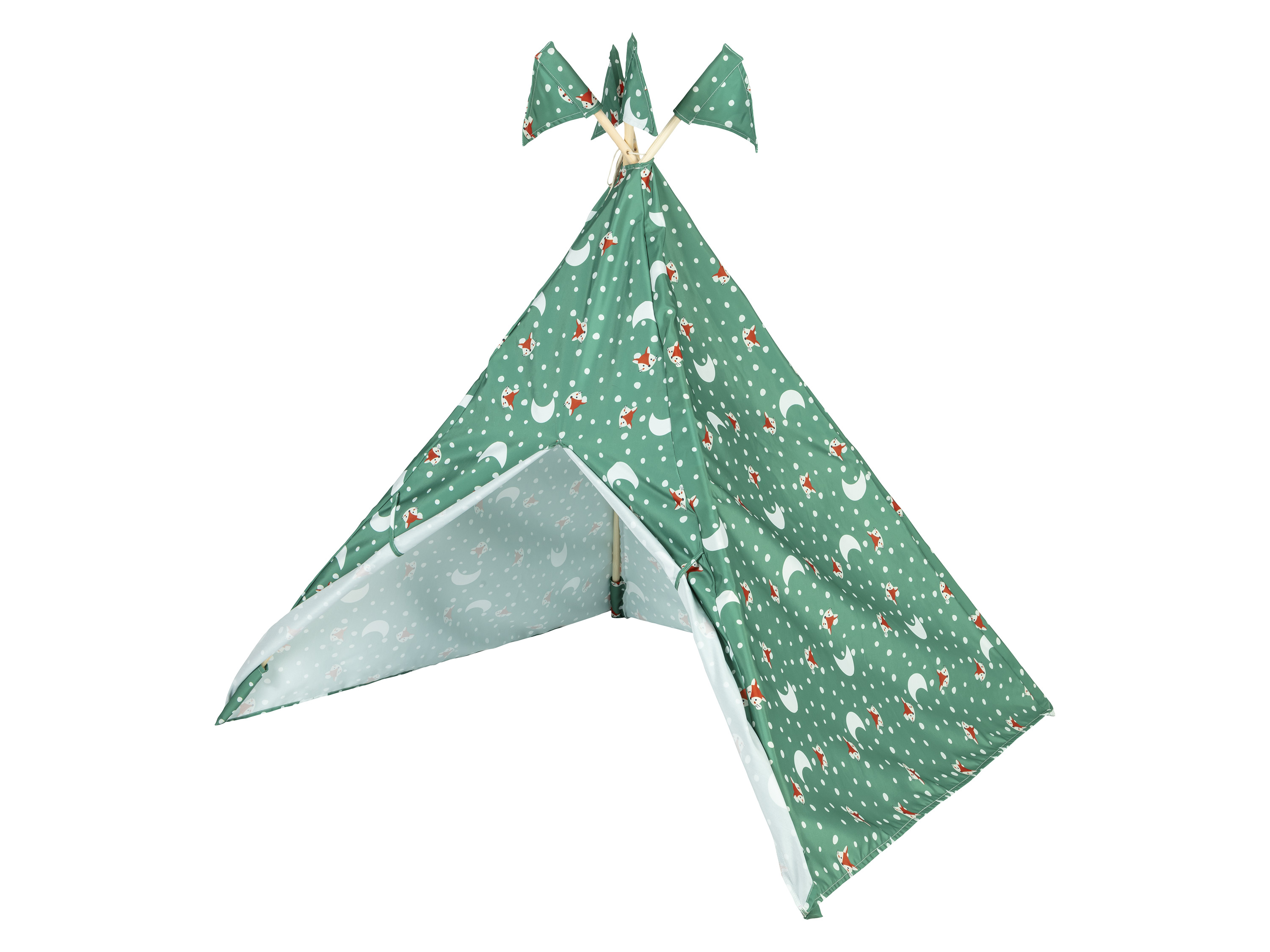 lupilu® Dětské teepee (zelená)
