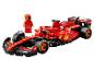 LEGO Ferrari Formul 1 závodní vůz s jezdcem.