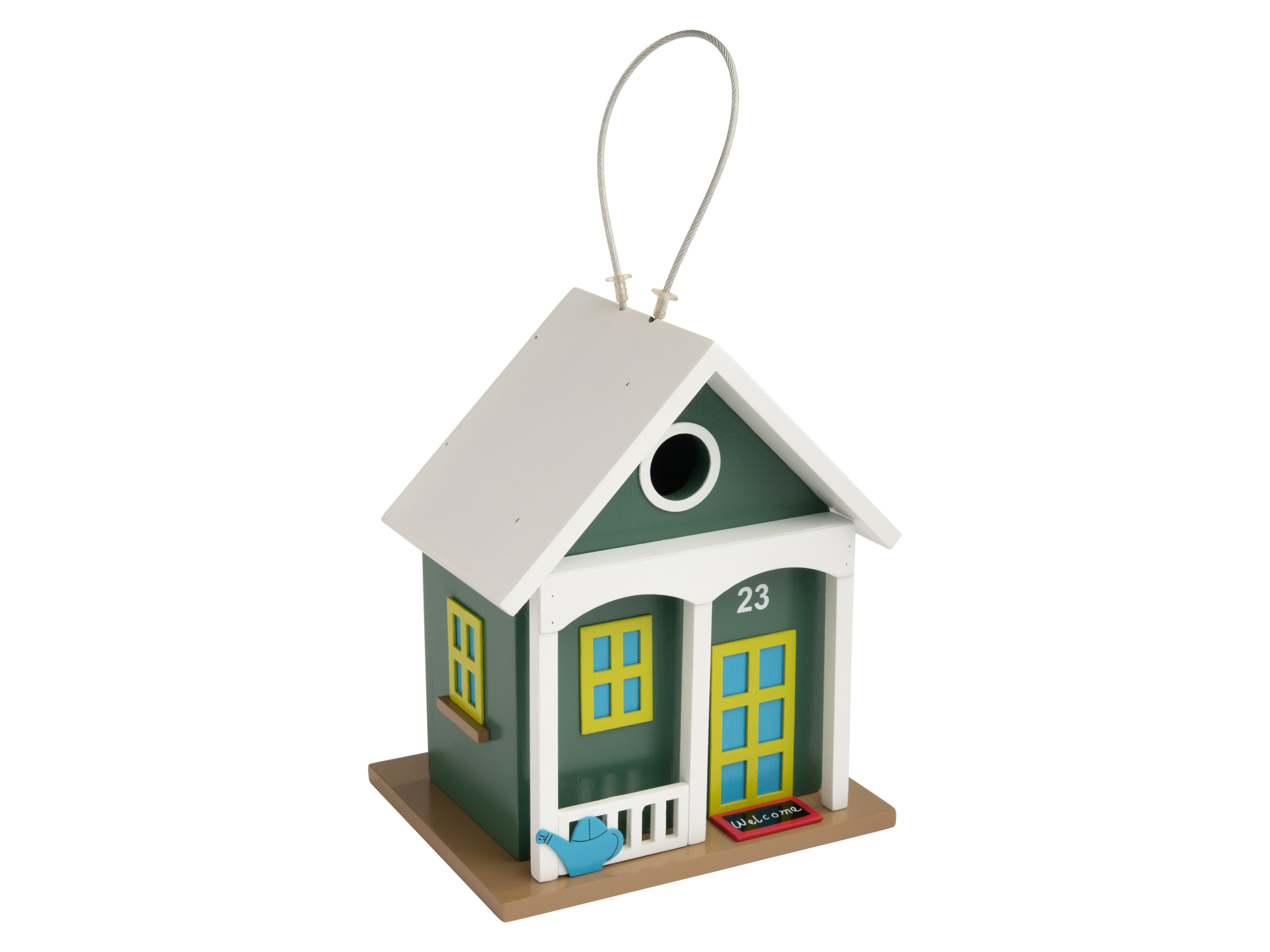 zoofari® Ptačí budka (zelená/bílá)