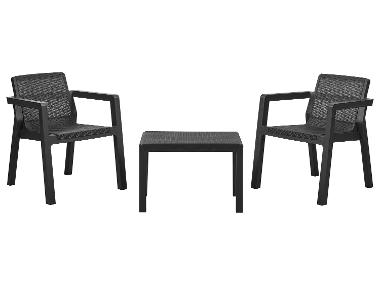 LIVARNO® Balkonová sada, 3 kusy