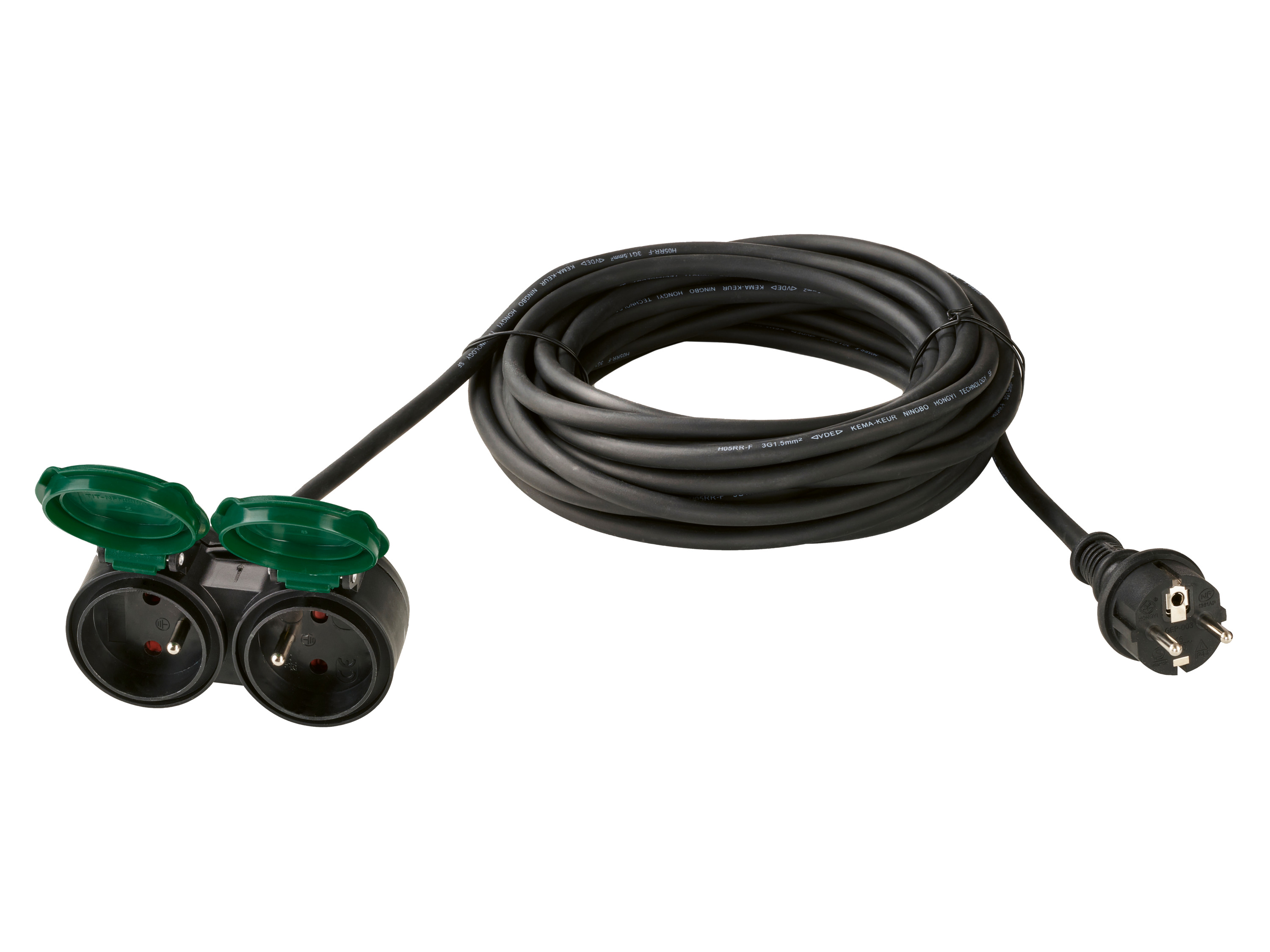 Parkside® Prodlužovací kabel, 10 m (prodlužovací kabel se 2 zásuvkami)