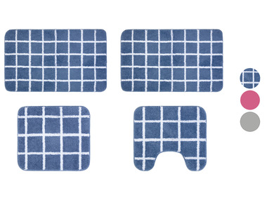 LIVARNO home Sada koupelnových předložek, 2dílná