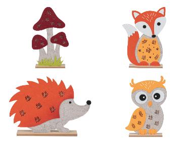 LIVARNO home Dřevěná dekorativní LED figurka