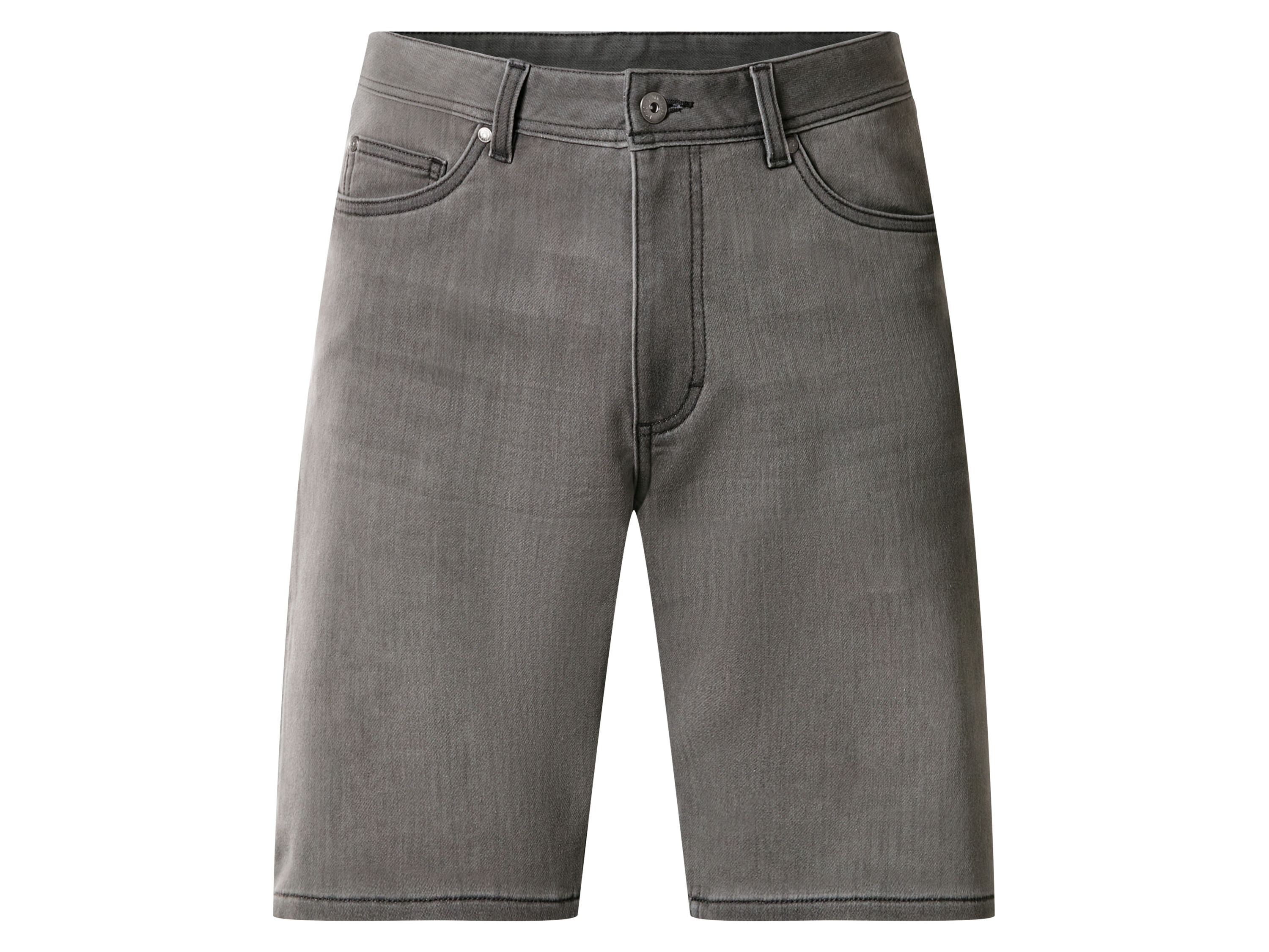 Esmara MEN Pánské džínové kraťasy "Sweat Denim" (šedá, 54)