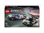 Sada LEGO Speed Champions s závodními auty BMW M4 GT3 a BMW M Hybrid V8.