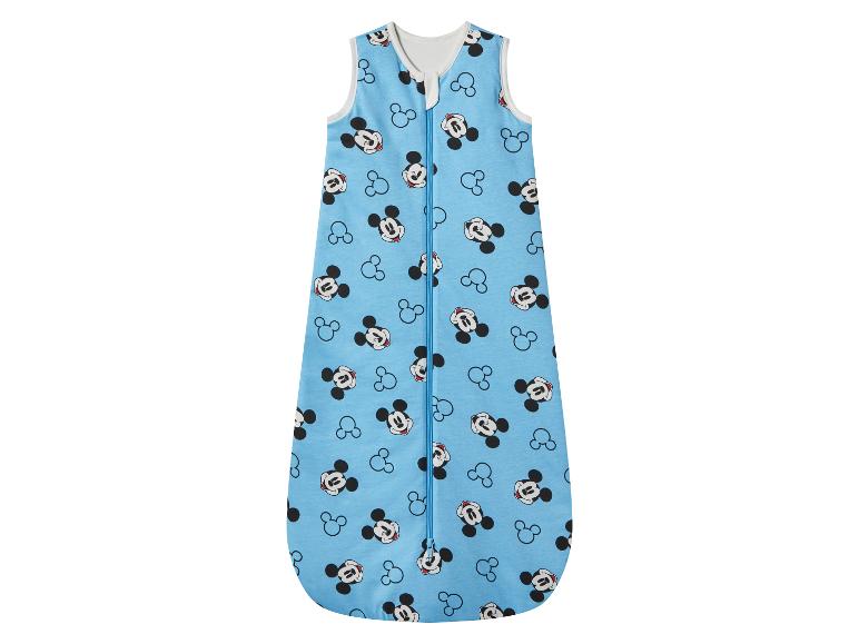 Modrý spací pytel pro miminka s potiskem Mickey Mouse