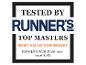 Ocenění Runner's World Germany za „Nejlepší poměr cena/výkon“ testováno špičkovými mistry.
