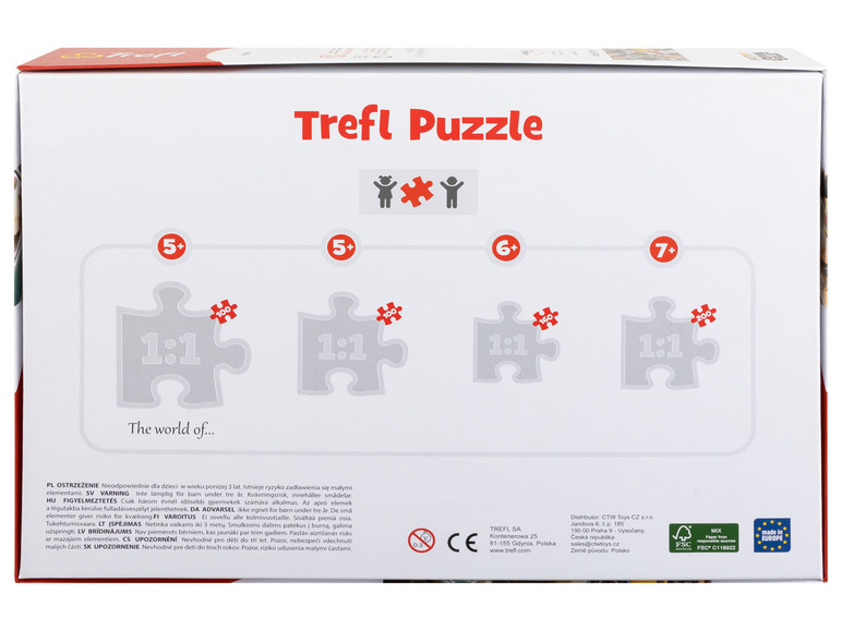  Zobrazit na celou obrazovku Trefl Puzzle, 100 dílků - Obrázek 5