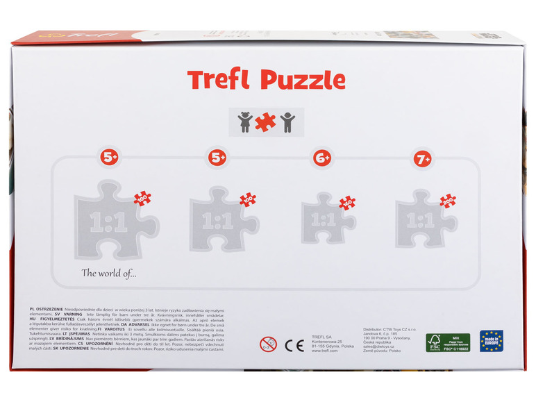  Zobrazit na celou obrazovku Trefl Puzzle, 100 dílků - Obrázek 7