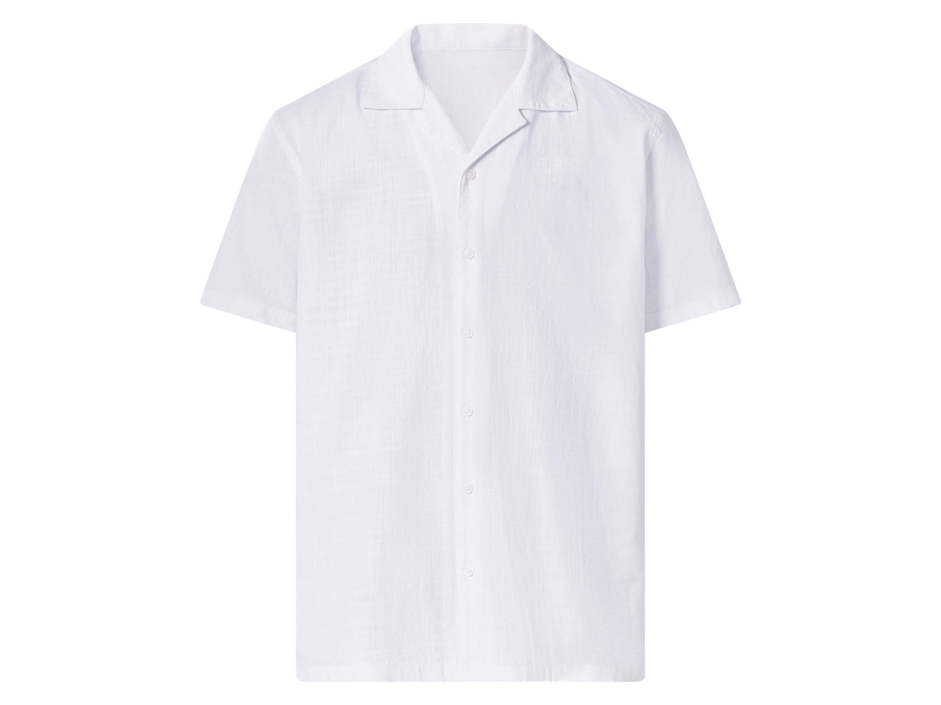 esmara Men Pánská košile s krátkými rukávy "Regular Fit" (bílá, M (39/40))