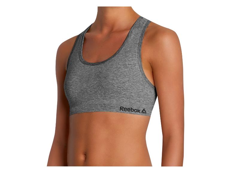 Šedá sportovní podprsenka Reebok