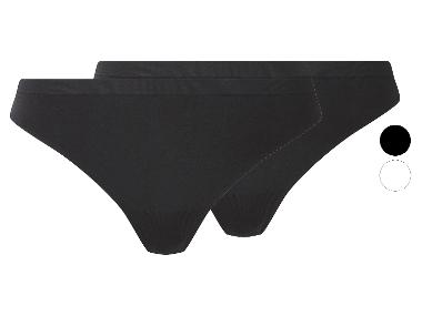 esmara® Dámské bezešvé kalhotky, 2 kusy