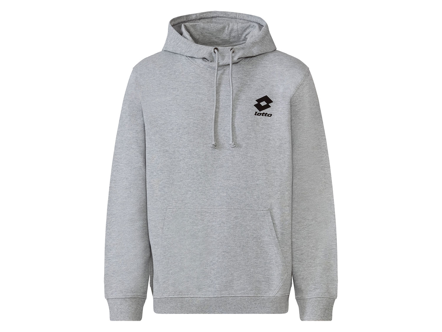 Lotto Pánská mikina s kapucí Smart II Sweat (L, šedá)